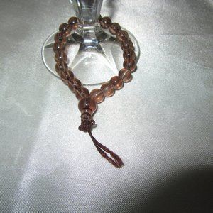 Light Brown Bead Bracelet-  ADD to a  bundle 4 for $20.00 to get discount